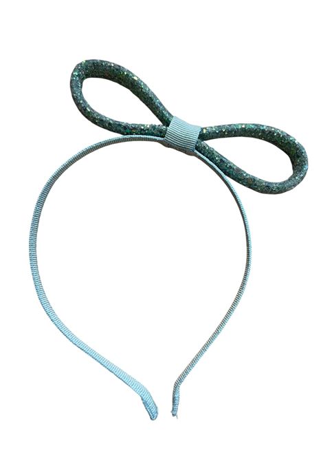 Cerchieto con fiocco glitter Rò Rò | CR425CEL